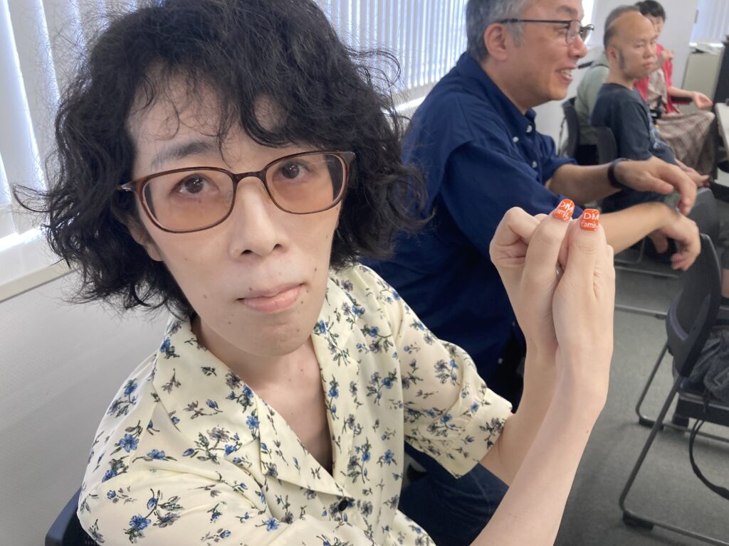 ネイルアートでおしゃれ