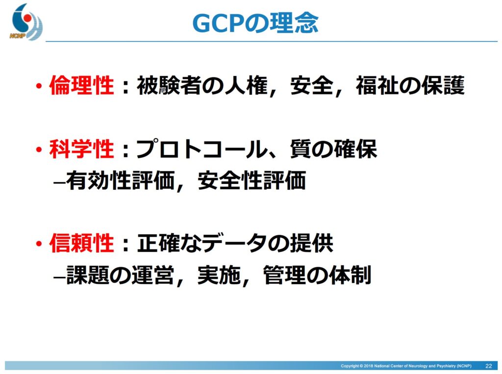 GCPの理念