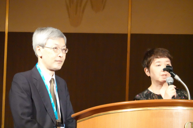 大阪大学大学院　高橋正紀先生と妹尾みどり