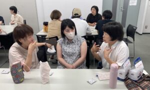 みんなでお話し