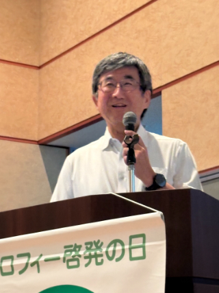 筋ジストロフィーと意外な因縁について話す松村剛先生